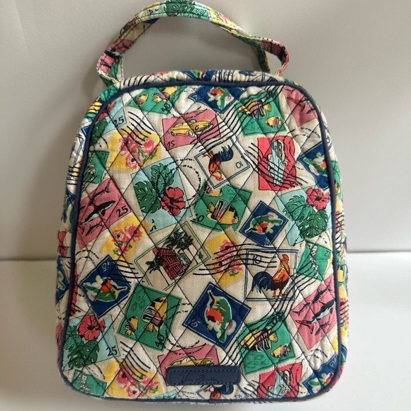 Vera Bradley Multicolor Quilted Lunch Bag - Picture 1 of 10